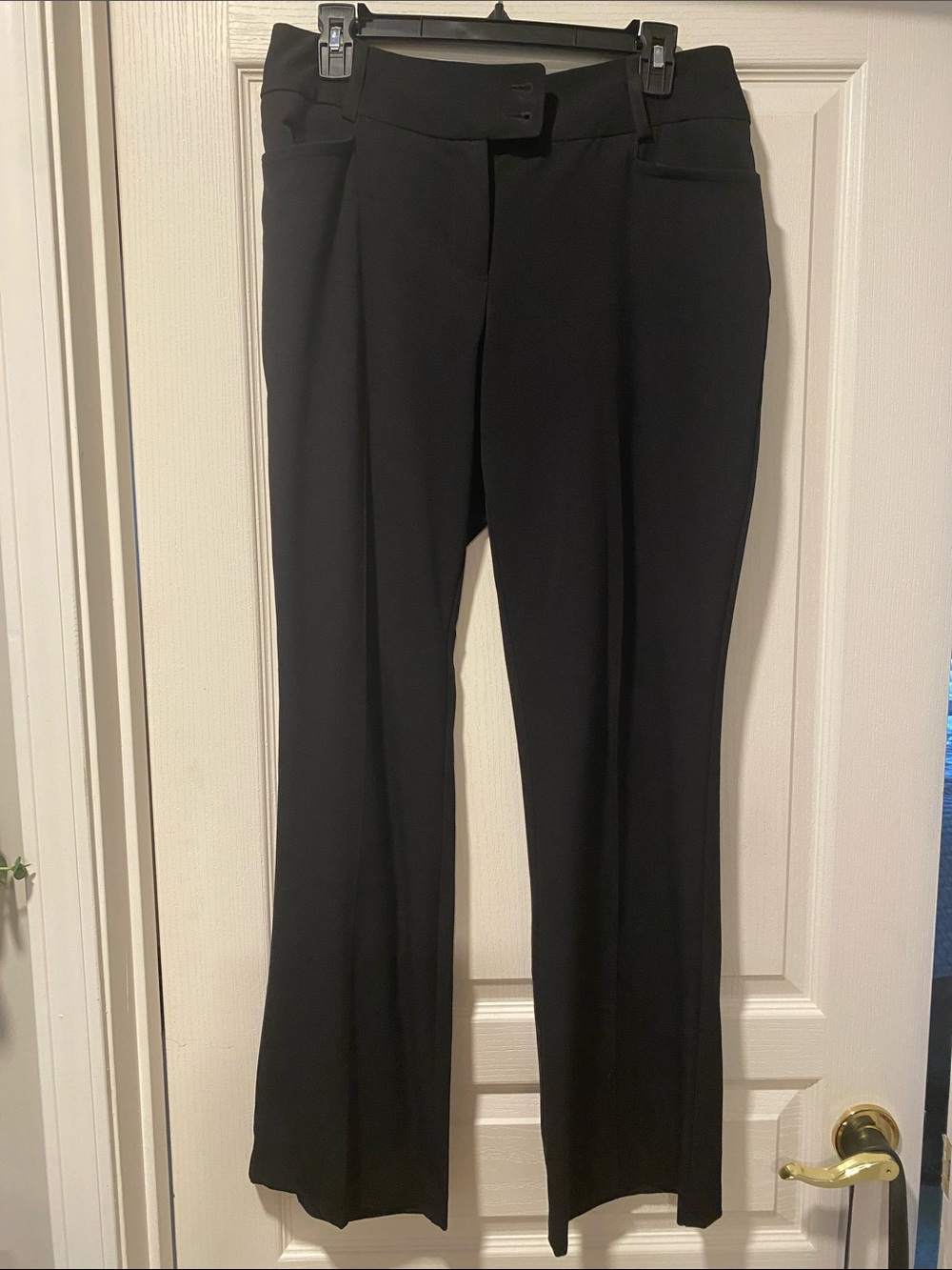 Rafaella 8 Curvy Black Bootcut Pants
